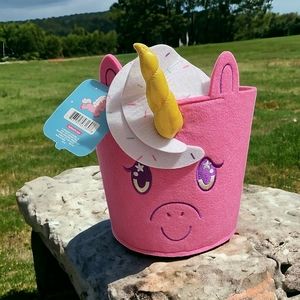 New! Unicorn Storage Bin